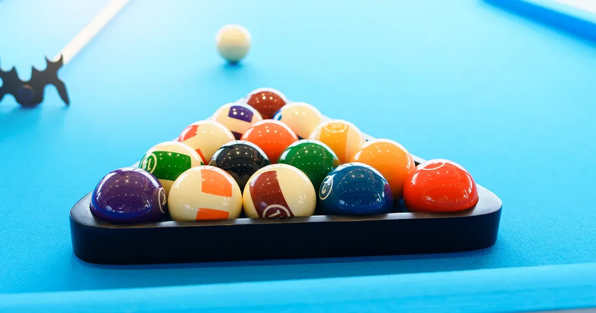 Playing pool at a beachside bar in Puerto Escondido