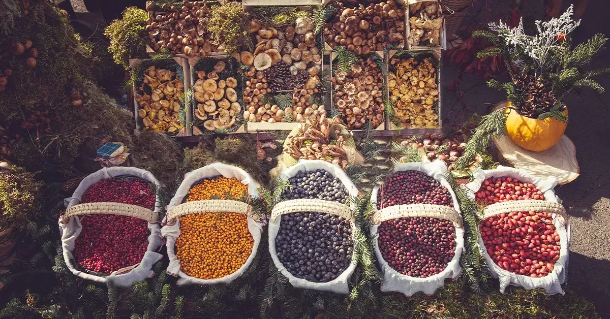 Benito Juarez Market food stalls in Puerto Escondido, Oaxaca