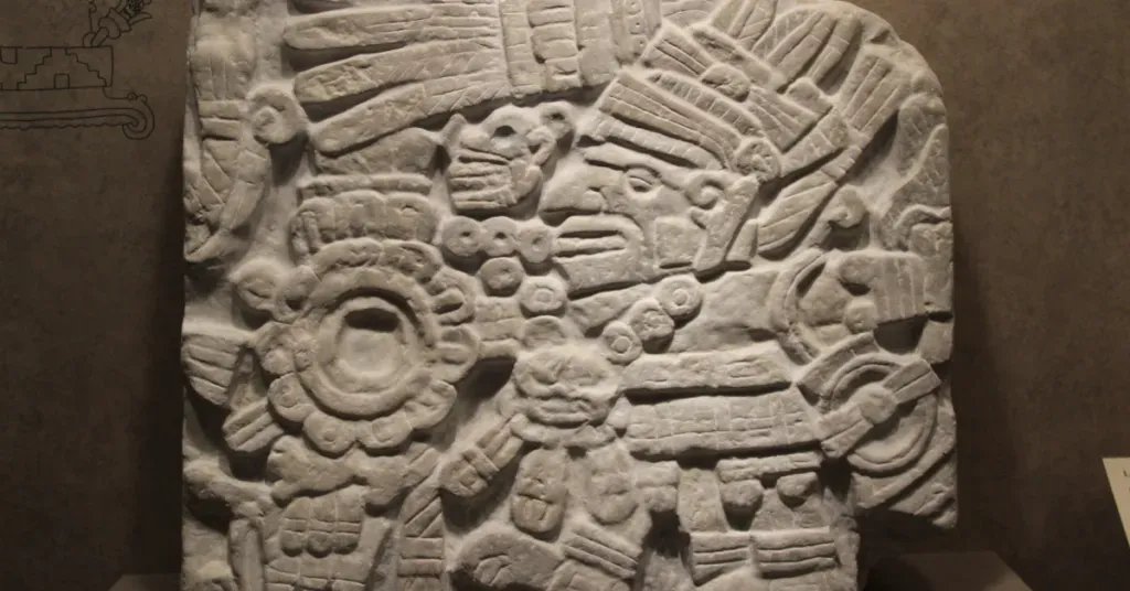 Mixtec carved stones at Monte Albán